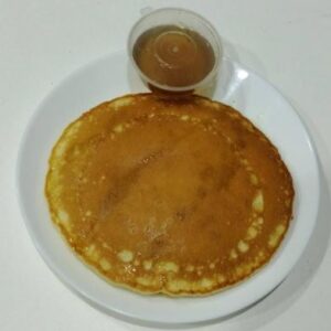 Plain (+pancake syrup)