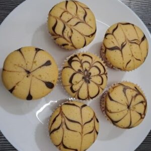 Eggless plain Cup Cake(pack of 6)